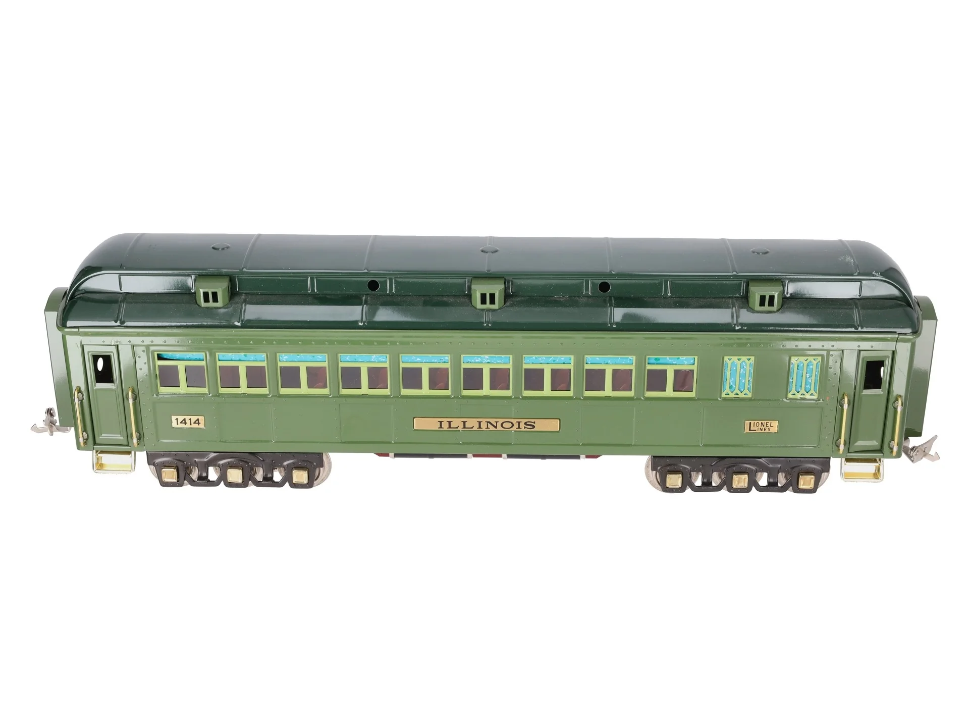 Lionel 6-13407 Standard Gauge Illinois Passenger Car #1414 EX/Box - Image 2