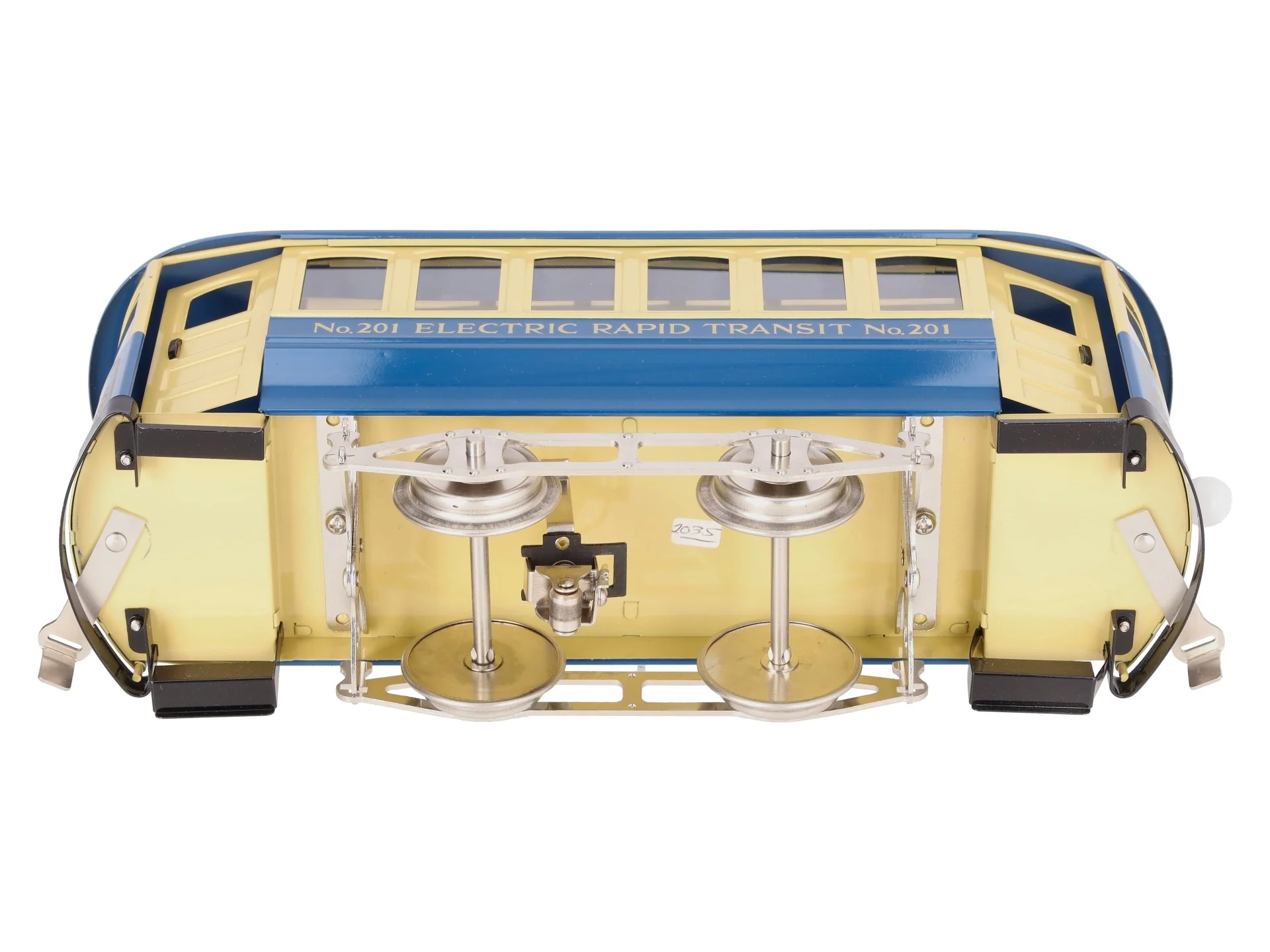 Lionel 6-13901 Standard Gauge Electric Rapid Non-Powered Transit Trolley #201 EX/Box - Image 11