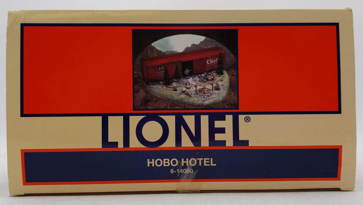 Lionel 6-14080 O Gauge Operating Hobo Hotel EX/Box - Image 9
