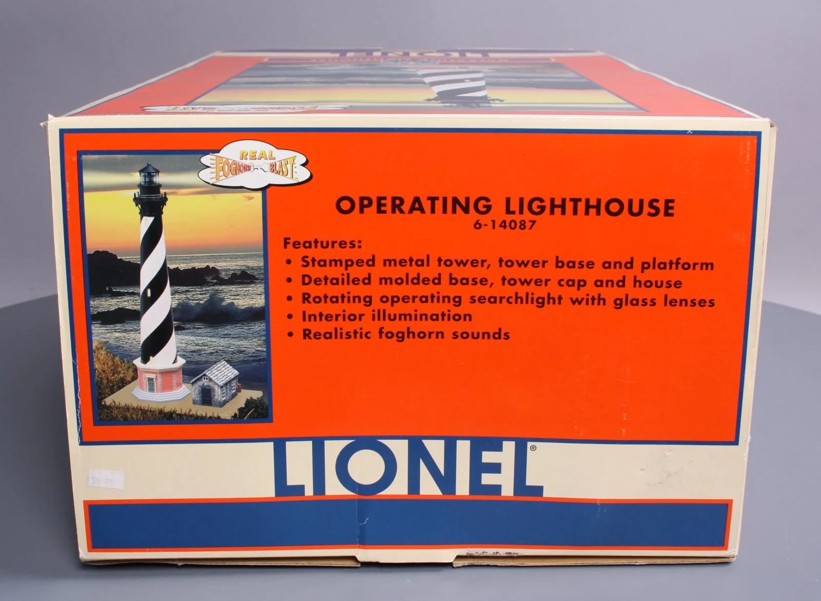 Lionel 6-14087 O Gauge Operating Lighthouse with Foghorn Blast LN/Box - Image 11