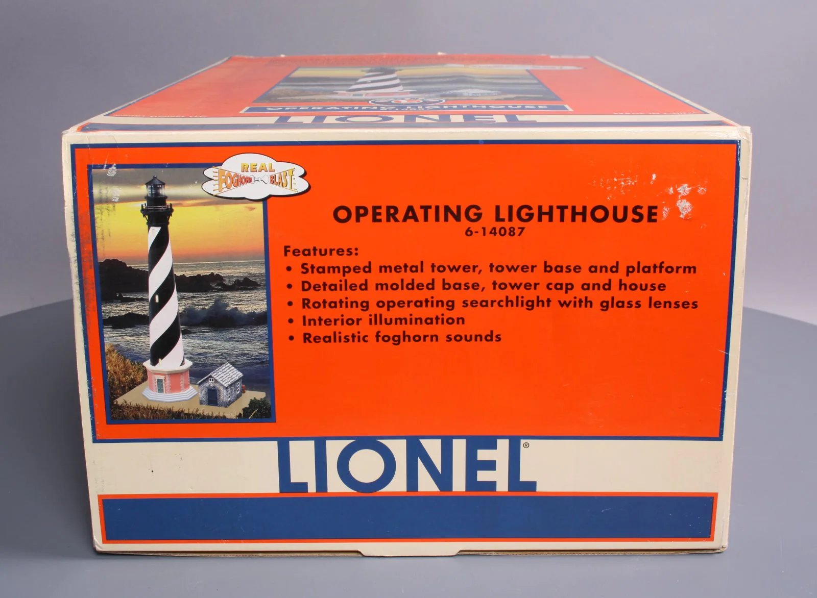Lionel 6-14087 O Gauge Operating Lighthouse with Foghorn Blast LN/Box - Image 12