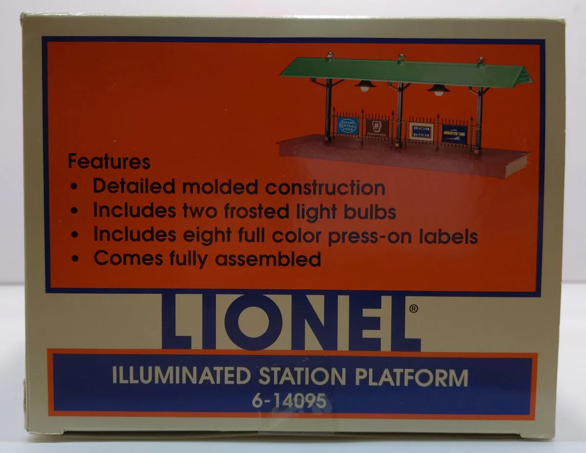 Lionel 6-14095 Illuminated Station Platform LN/Box - Image 4