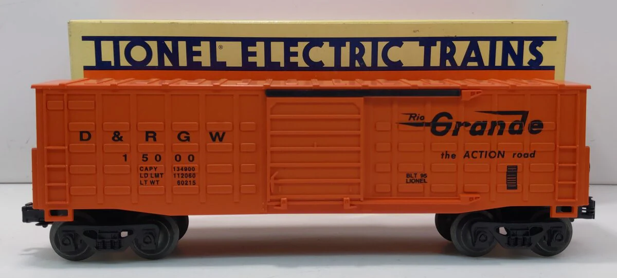 Lionel 6-15000 O Gauge Denver & Rio Grande Waffle-Side Boxcar LN/Box