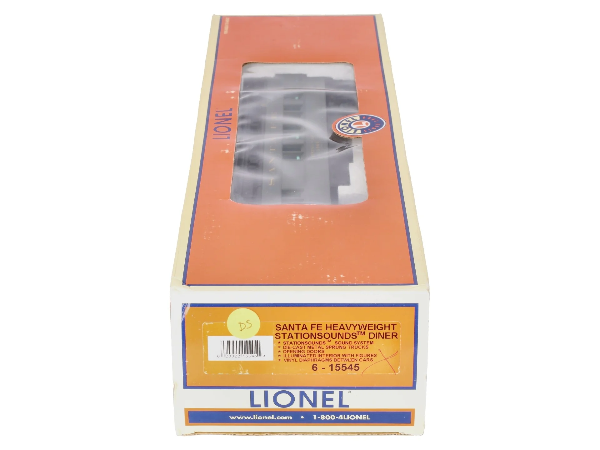 Lionel 6-15545 O Gauge Santa Fe Heavyweight StationSounds Diner #1464 LN/Box - Image 12