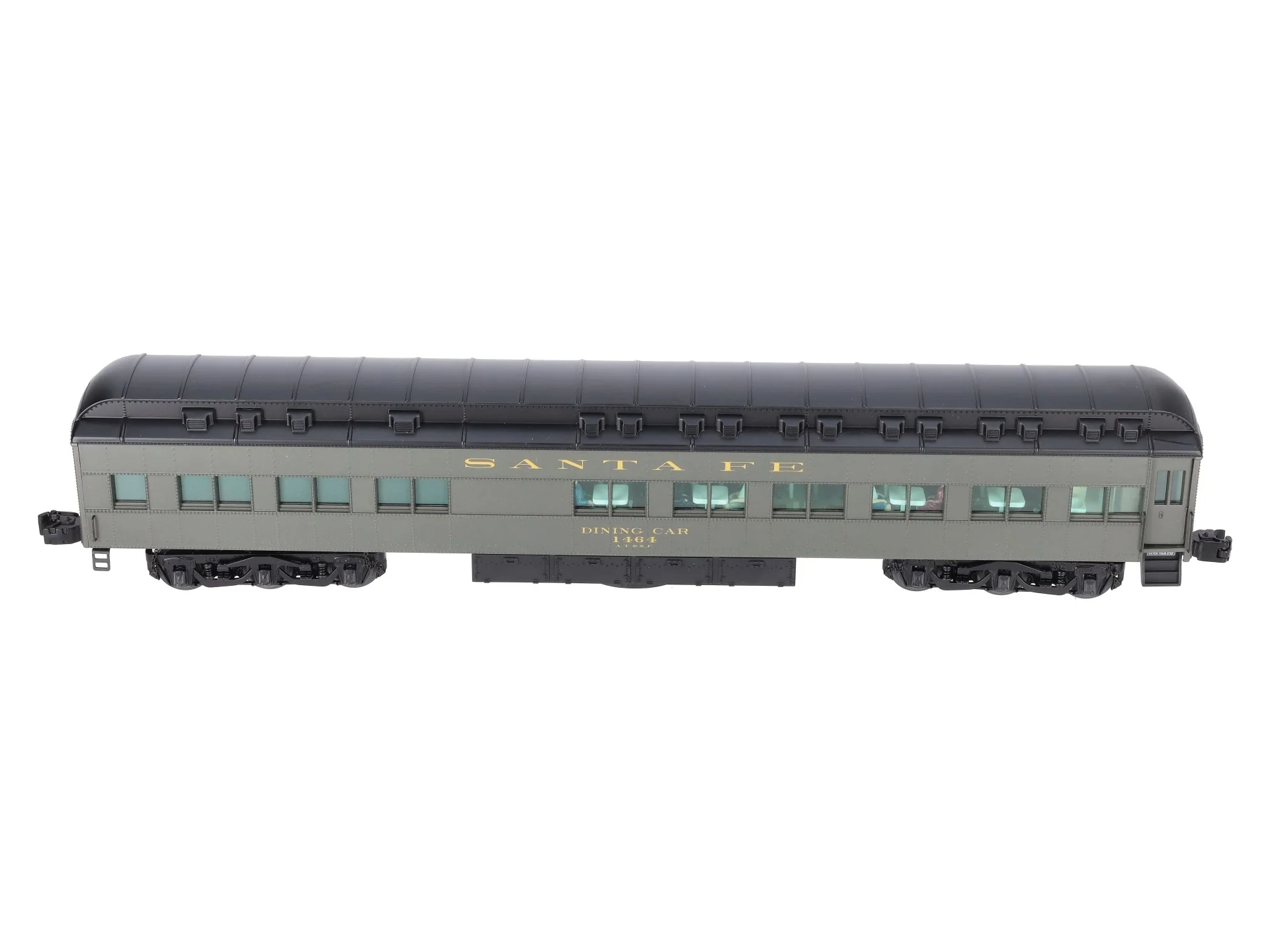 Lionel 6-15545 O Gauge Santa Fe Heavyweight StationSounds Diner #1464 LN/Box - Image 5