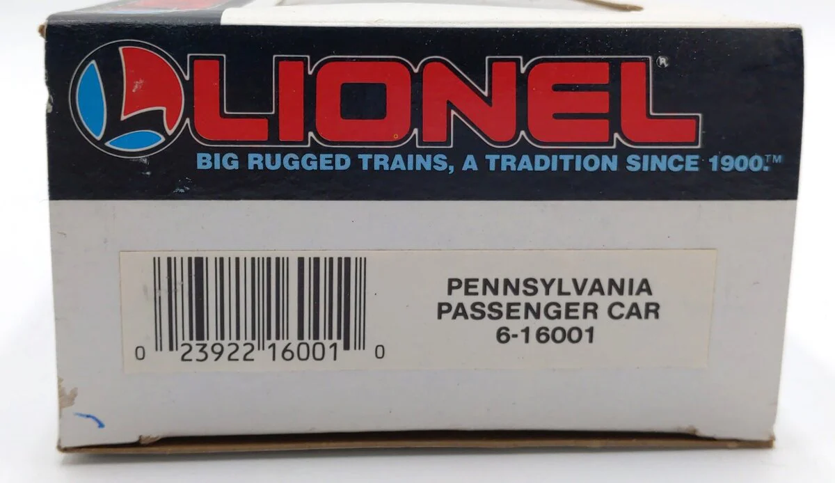 Lionel 6-16001 O Gauge Pennsylvania Passenger Car LN/Box - Image 5