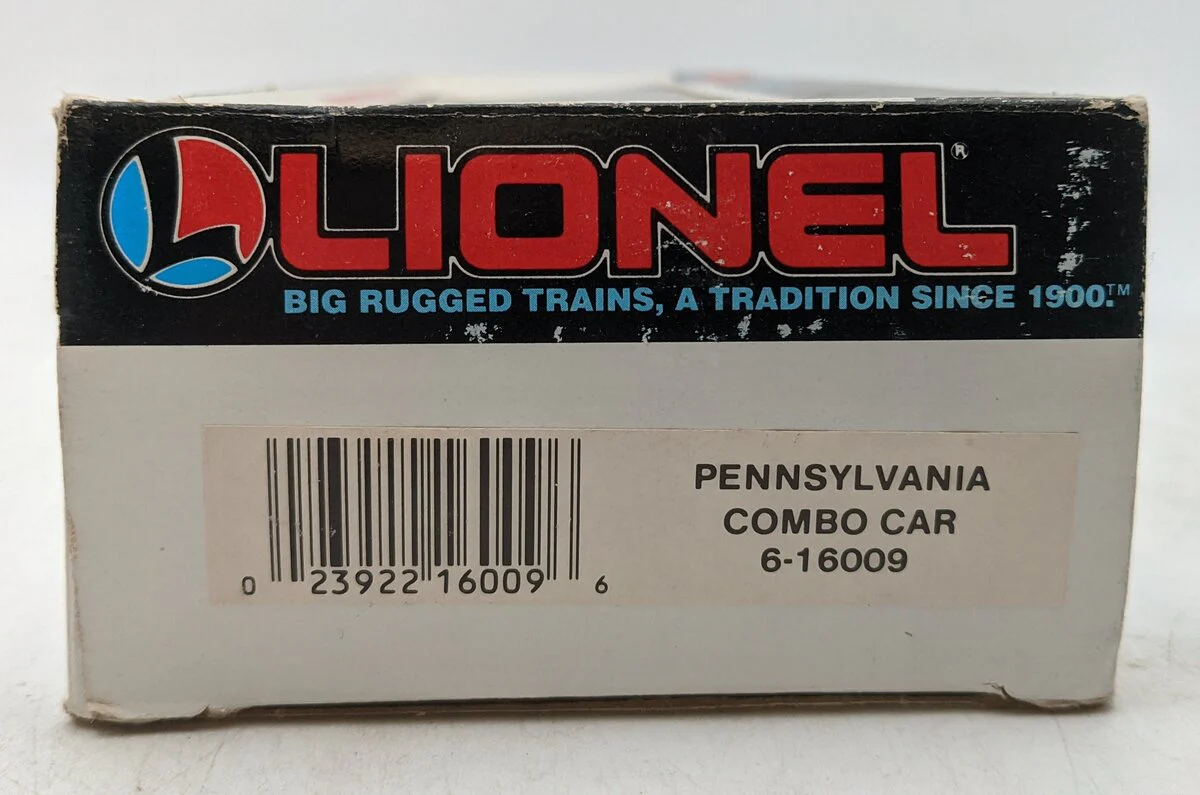 Lionel 6-16009 O Gauge Pennsylvania Tuscan Combine Car #16009 EX/Box - Image 7