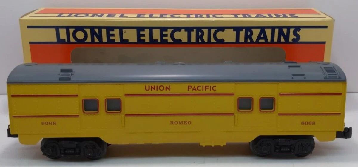 Lionel 6-16068 O Gauge Union Pacific "Romeo" Baggage Car #6068 LN/Box