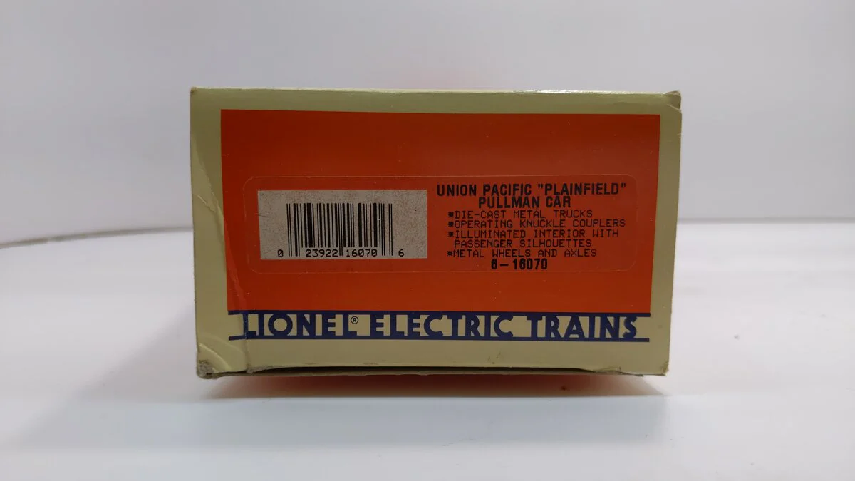 Lionel 6-16070 O Gauge Union Pacific "Plainfield" Pullman Car #6070 LN/Box - Image 5