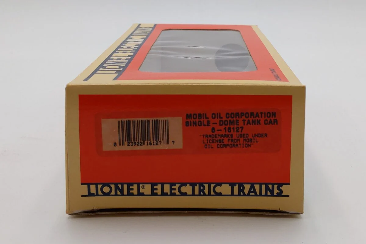 Lionel 6-16127 O Gauge Mobil Oil Corporation Single-Dome Tank Car EX/Box - Image 7