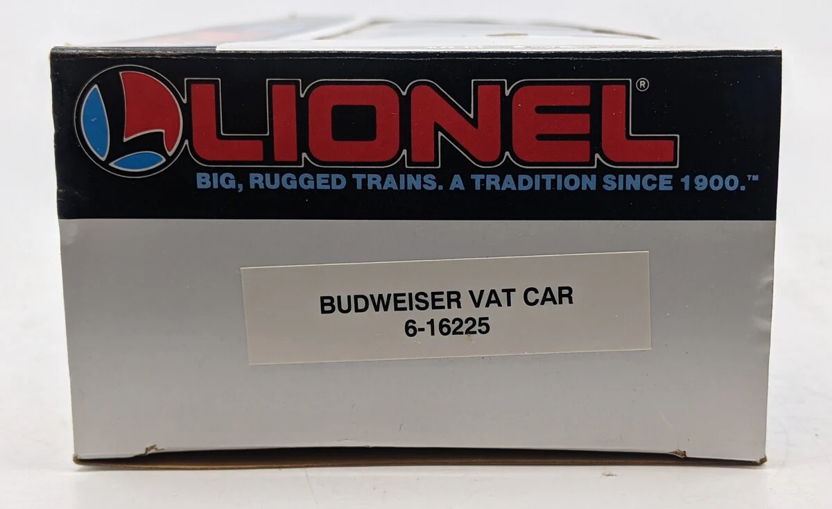 Lionel 6-16225 O Gauge Budweiser Vat Car #16225 LN/Box - Image 3