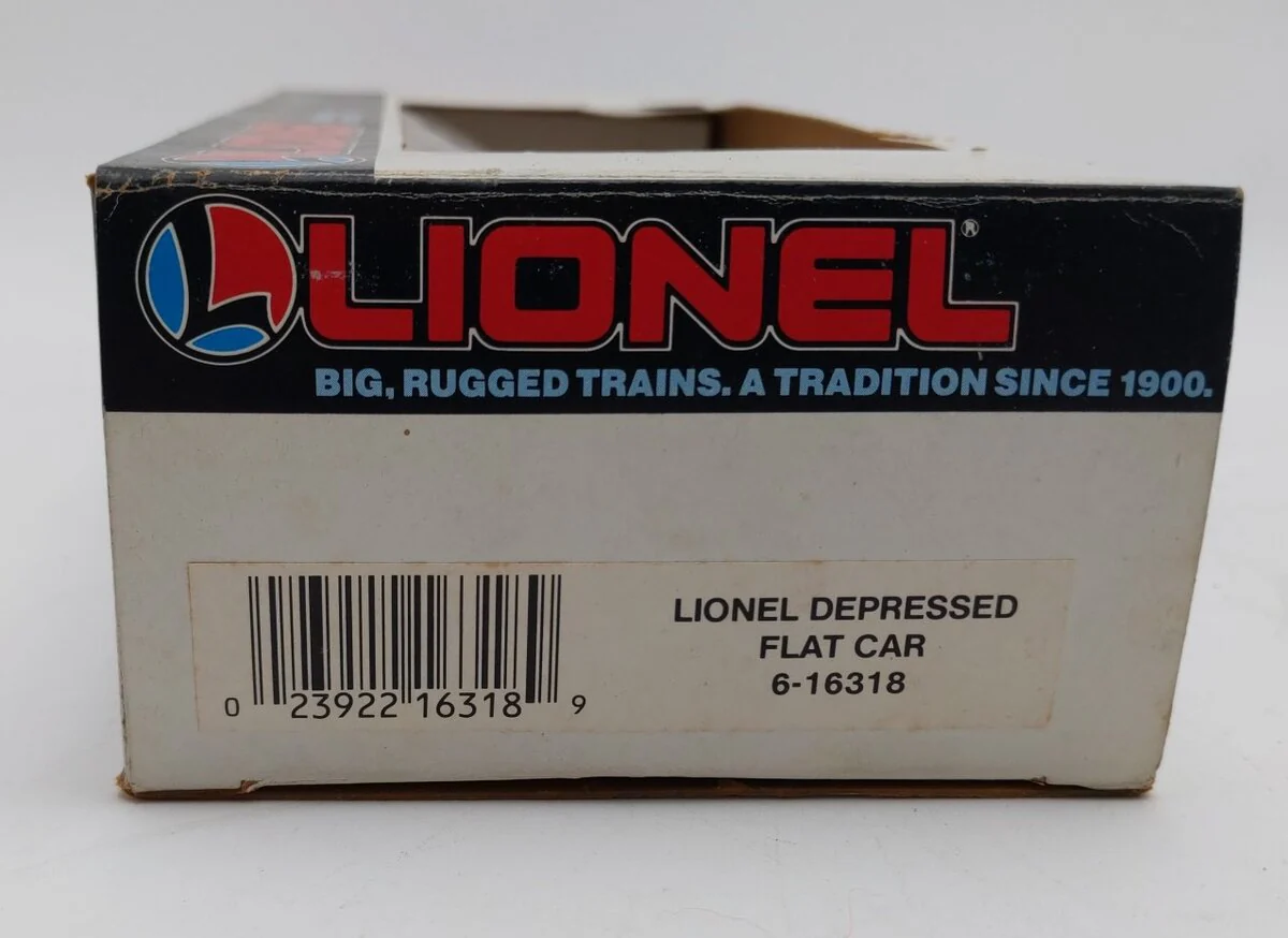 Lionel 6-16318 O Gauge Lionel Lines Depressed Flatcar with Cable Reels LN/Box - Image 2