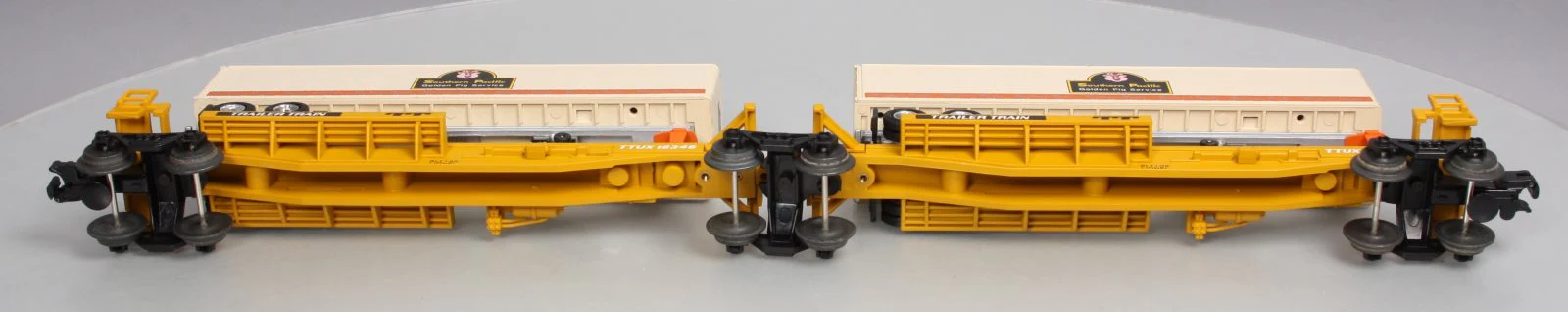 Lionel 6-16345 Southern Pacific TTUX Flatcar W/ Trailers NIB - Image 10
