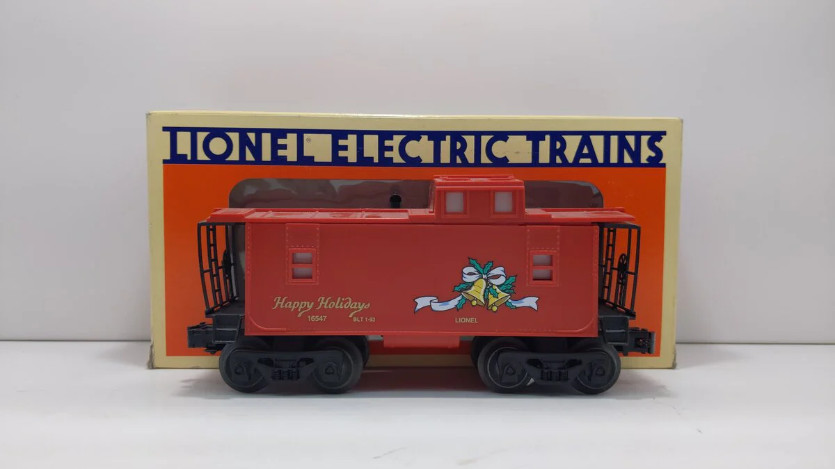 Lionel 6-16547 O Christmas Lighted Caboose LN/Box