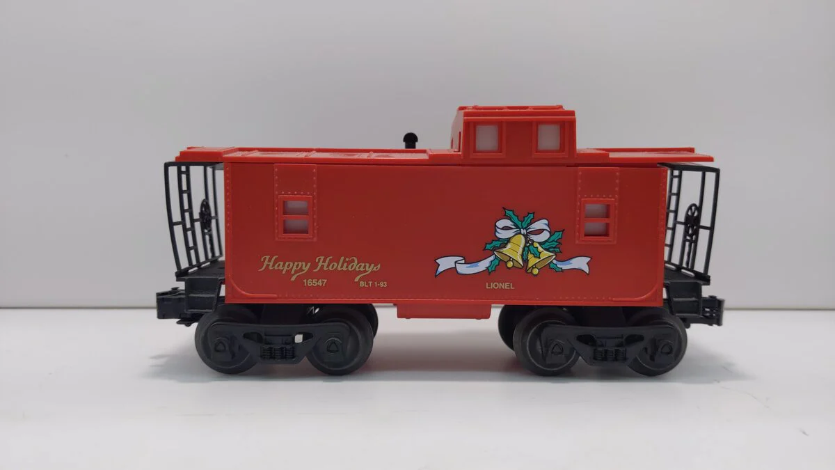 Lionel 6-16547 O Christmas Lighted Caboose LN/Box - Image 2