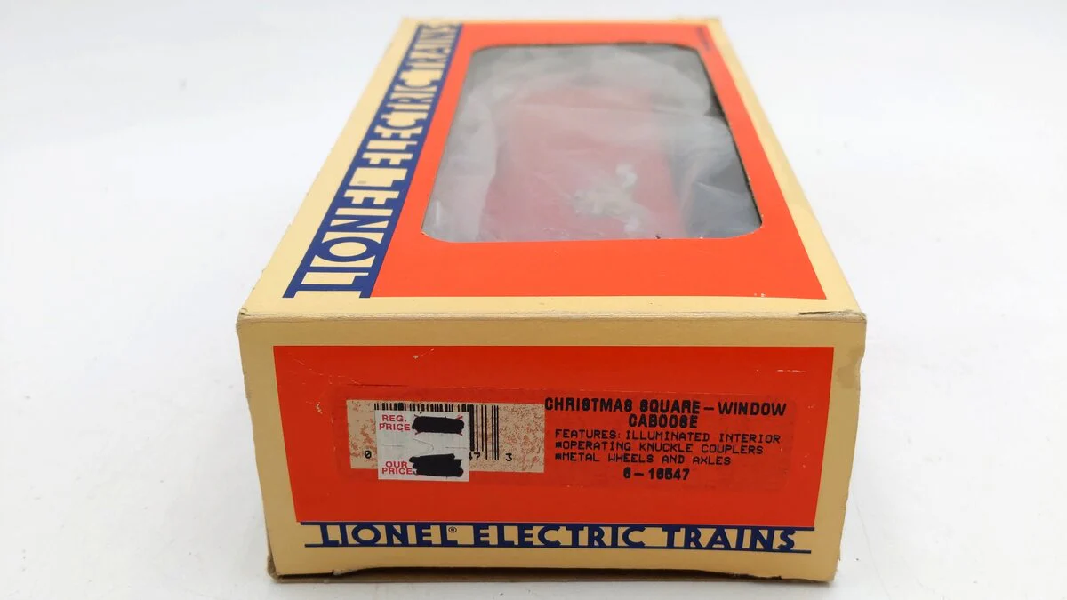 Lionel 6-16547 O Christmas Lighted Caboose LN/Box - Image 6