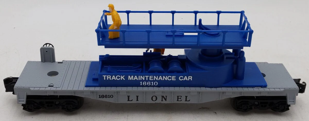 Lionel 6-16610 O Gauge Track Maintenance Car #16610 EX