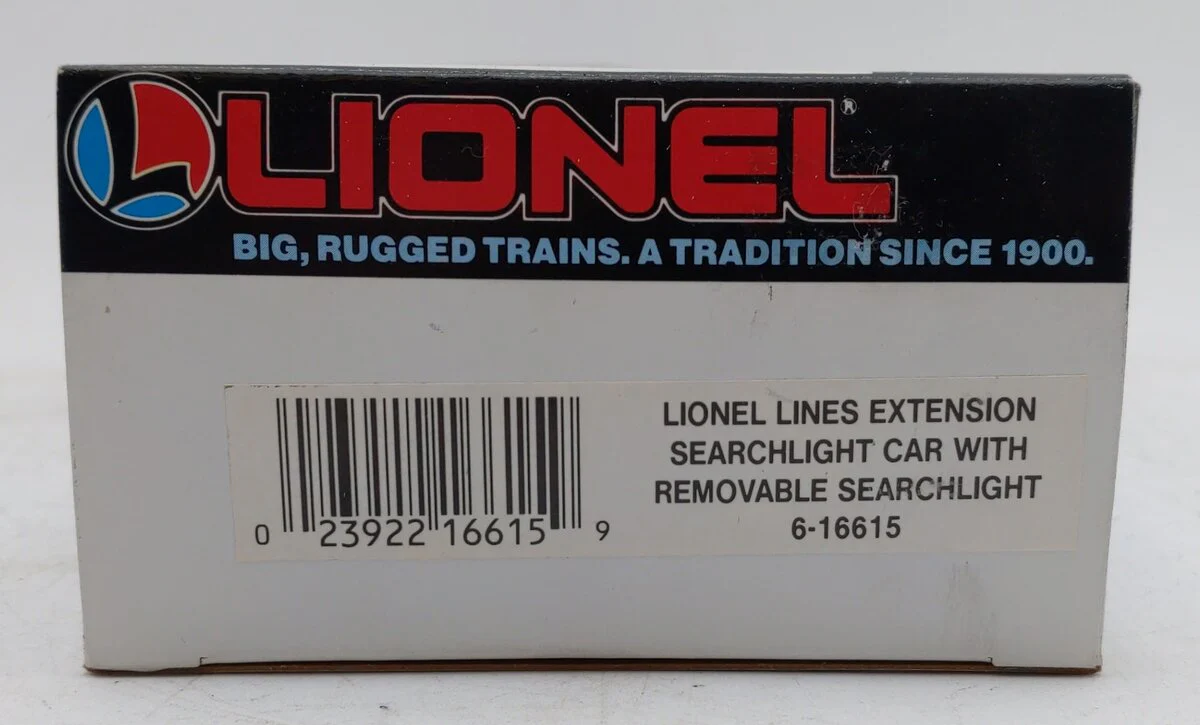 Lionel 6-16615 O Gauge Lionel Lines Extension Searchlight Car with Searchlight EX/Box - Image 7