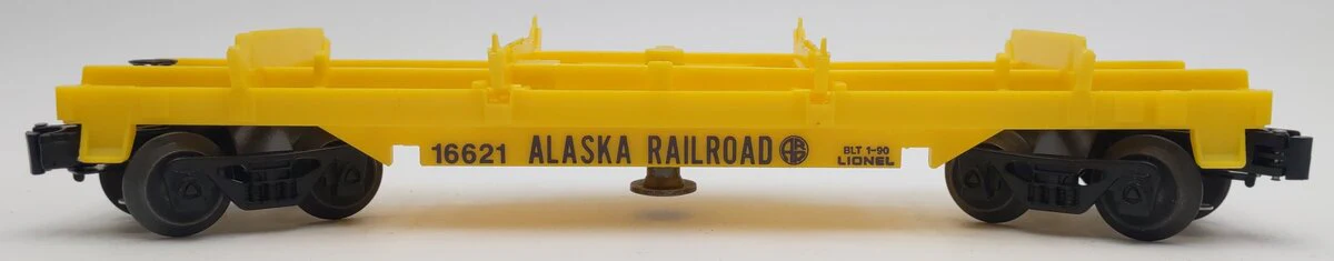 Lionel 6-16621 O Gauge Alaska Operating Log Dump Car EX/Box - Image 2
