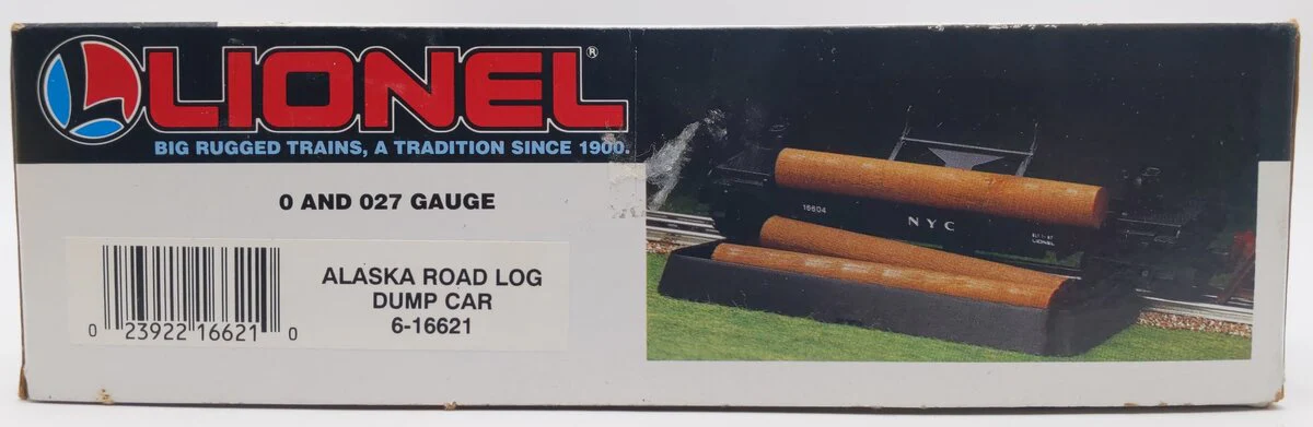 Lionel 6-16621 O Gauge Alaska Operating Log Dump Car EX/Box - Image 6