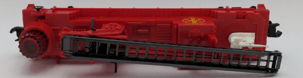Lionel 6-16688 O Gauge Red Operating Fire Ladder Car EX/Box - Image 6
