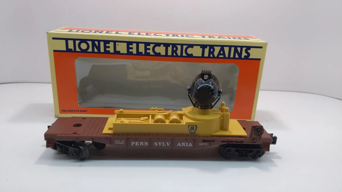 Lionel 6-16711 O Gauge Pennsylvania Searchlight Car LN/Box
