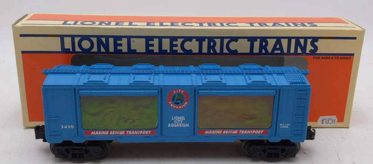Lionel 6-16750 O Gauge Lionel City Aquarium Car #3436 LN/Box