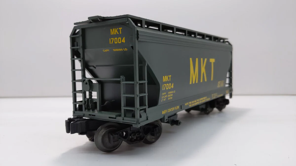 Lionel 6-17004 O Gauge MKT Centerflow 2-Bay Covered Hopper LN/Box - Image 4