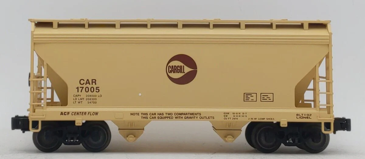 Lionel 6-17005 O Gauge Cargill 2-Bay Center Flow Hopper #17005 LN/Box - Image 2
