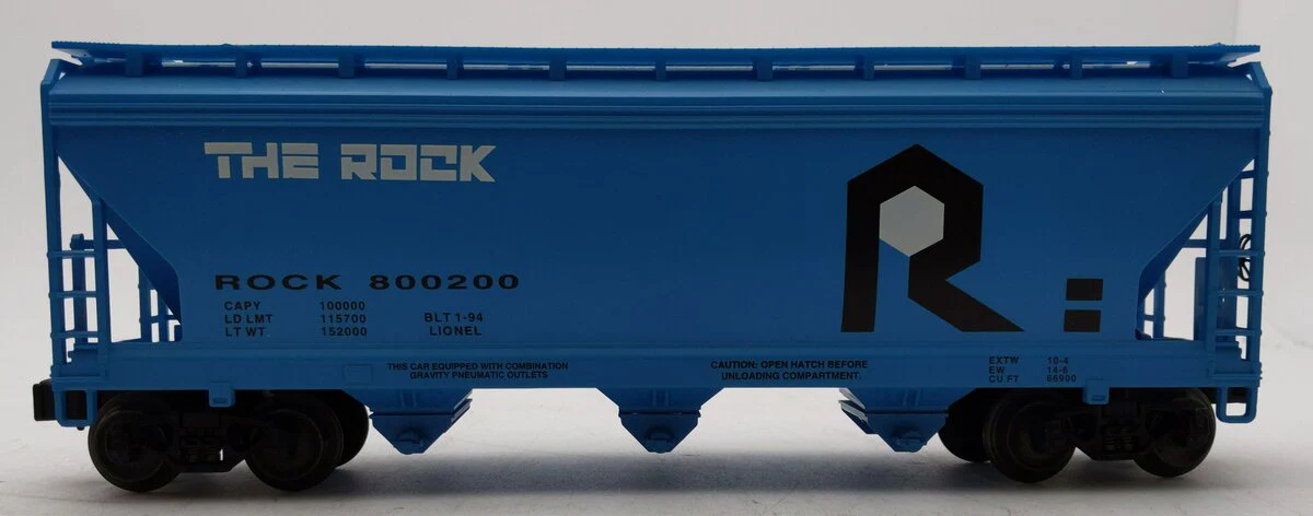 Lionel 6-17122 O Gauge Rock Island 3-Bay ACF Hopper #800200 LN/Box - Image 2