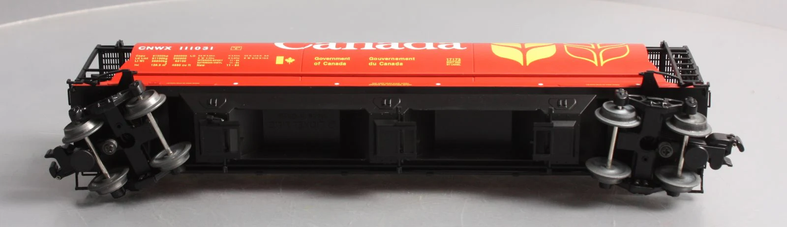 Lionel 6-17173 O Gauge Government of Canada Hopper #111031 LN/Box - Image 10