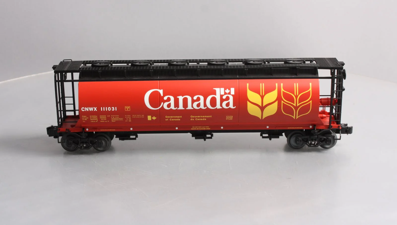 Lionel 6-17173 O Gauge Government of Canada Hopper #111031 LN/Box - Image 2