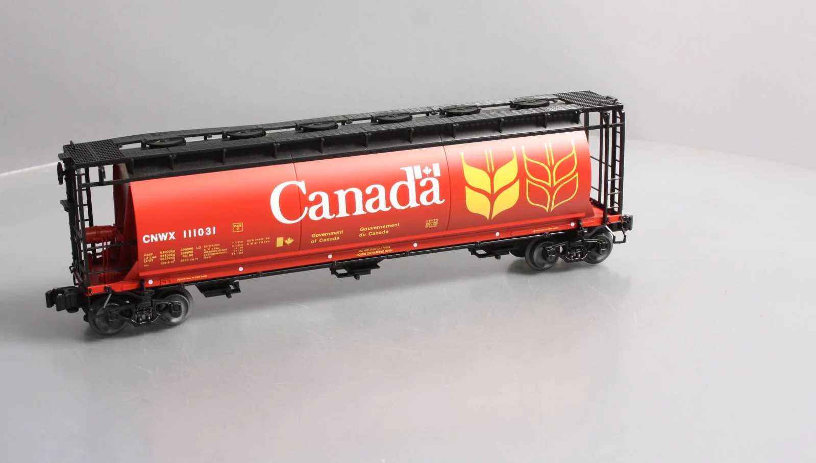 Lionel 6-17173 O Gauge Government of Canada Hopper #111031 LN/Box - Image 6
