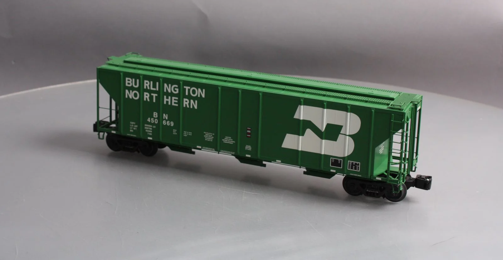 Lionel 6-17191 O Gauge Burlington Northern Covered Hopper #450669 LN/Box - Image 7
