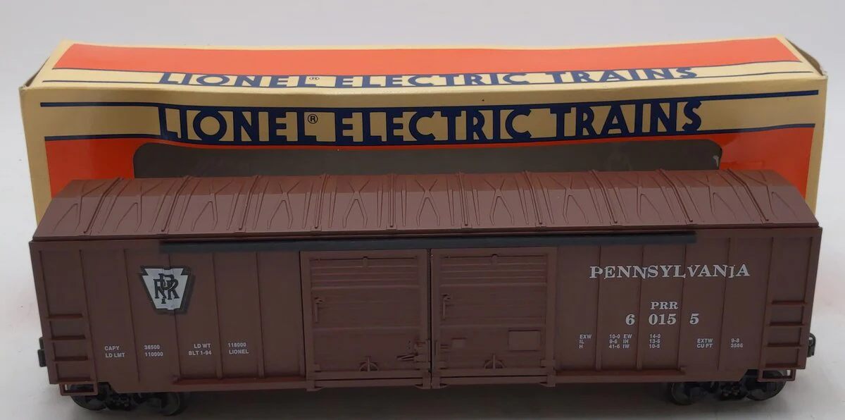 Lionel 6-17216 O Gauge Pennsylvania Railroad Double Door Boxcar #60155 LN/Box