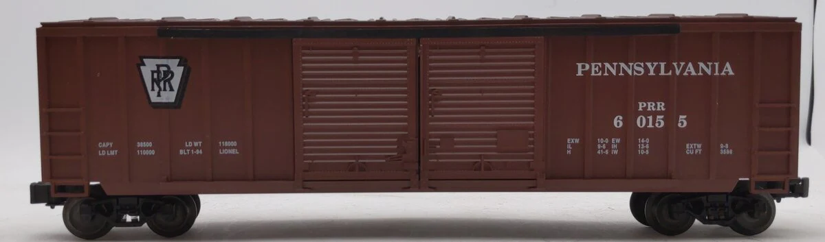 Lionel 6-17216 O Gauge Pennsylvania Railroad Double Door Boxcar #60155 LN/Box - Image 2