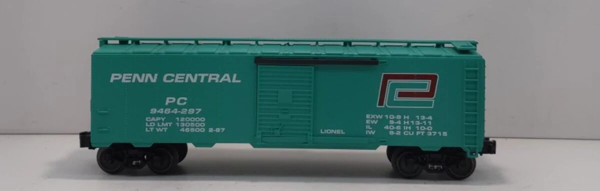 Lionel 6-17225 O Gauge Penn Central Scale-Size Boxcar #9464-297 LN/Box - Image 4