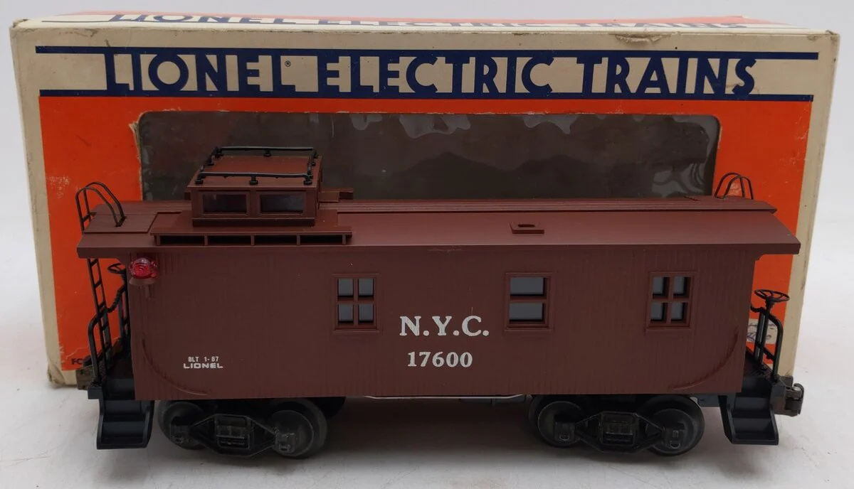 Lionel 6-17600 O Gauge New York Central Woodside Illuminated Caboose #17600 LN/Box