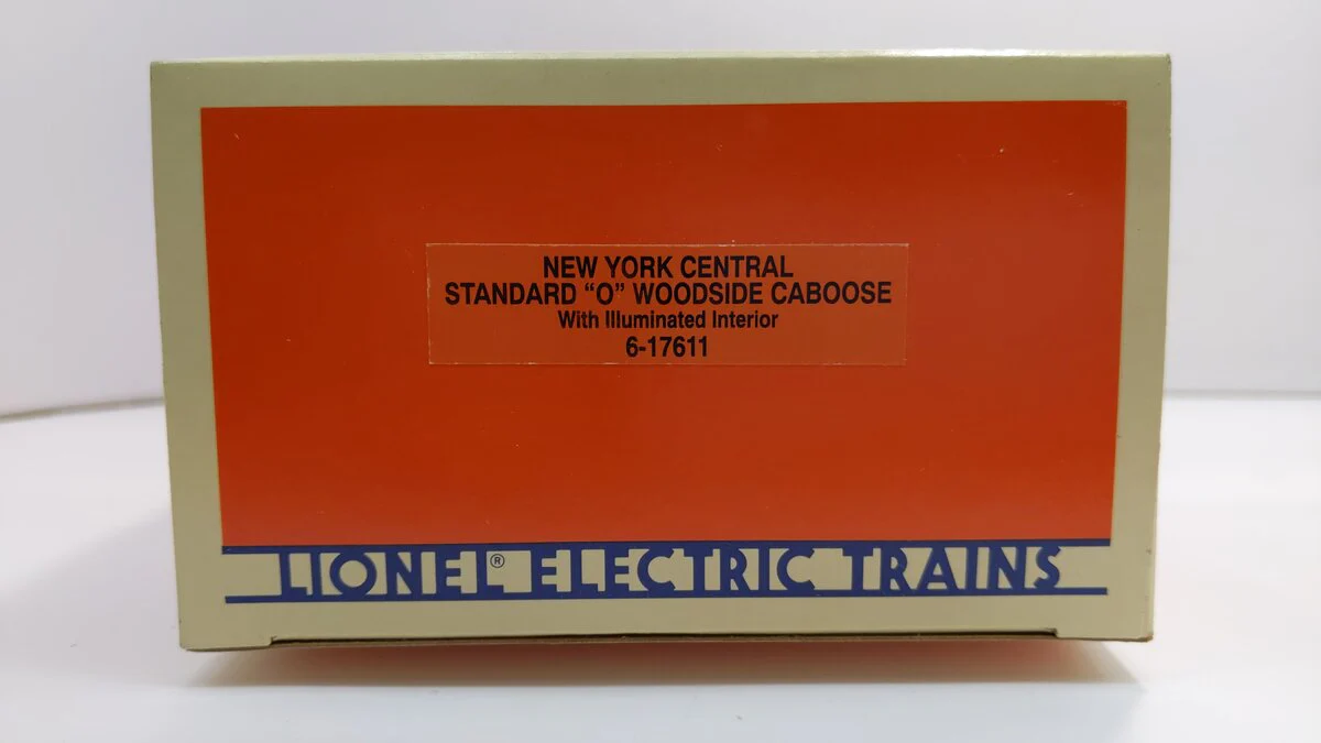 Lionel 6-17611 O Gauge New York Central Illuminated Woodside Caboose #6003 EX/Box - Image 4