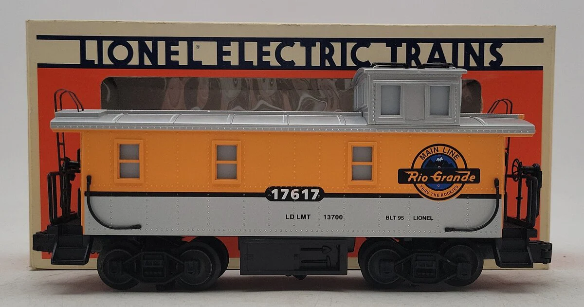Lionel 6-17617 O Gauge Denver & Rio Grande Caboose #17617 EX/Box