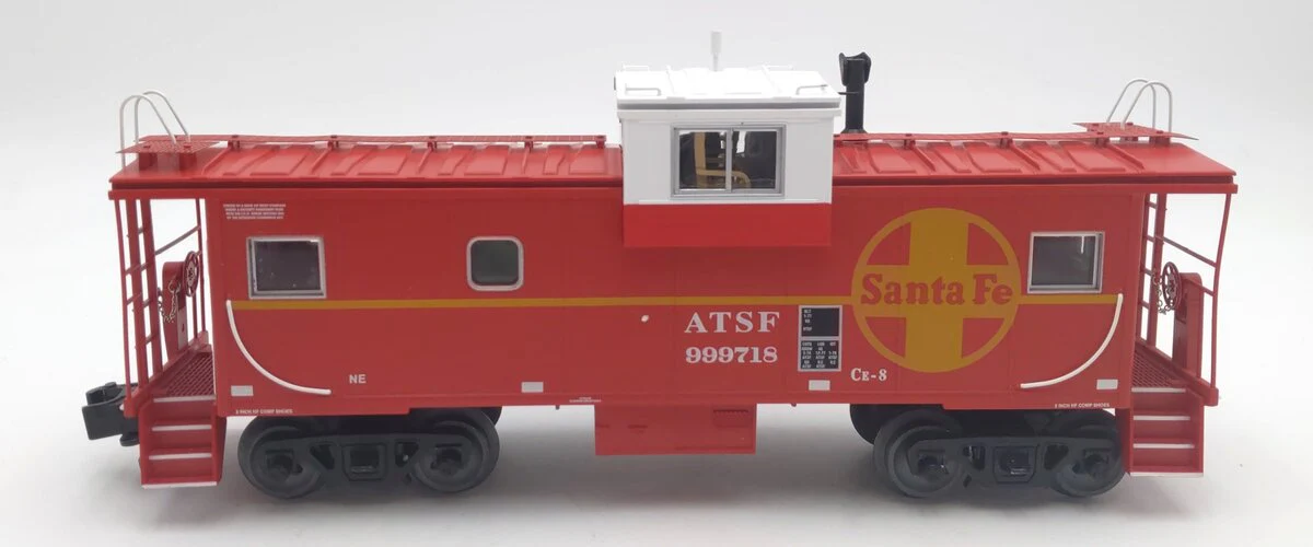 Lionel 6-17673 O Gauge Santa Fe Extended Vision Caboose VG/Box - Image 2