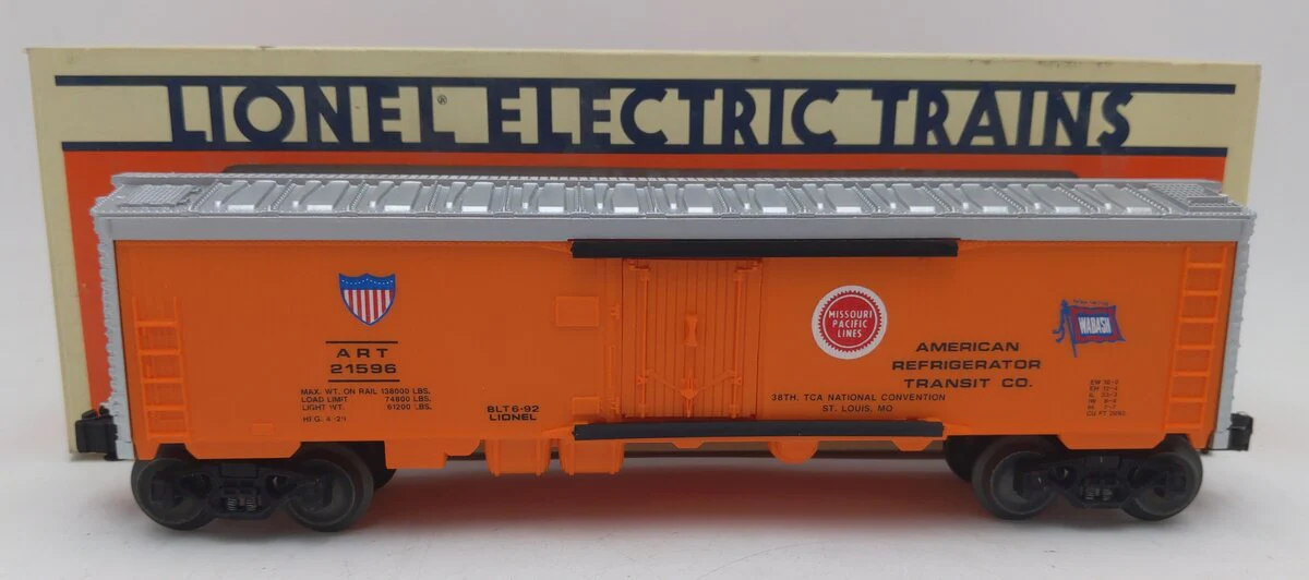 Lionel 6-17898 O 1992 TCA Convention American Refrigerator Transit Reefer #21596 EX/Box