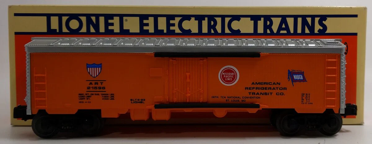 Lionel 6-17898 O 1992 TCA Convention American Refrigerator Transit Reefer #21596 EX/Box