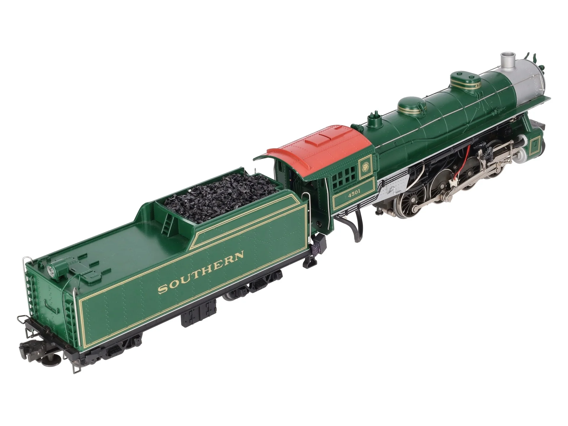 Lionel 6-18018 O Gauge Southern 2-8-2 Mikado Steam Locomotive & Tender #4501 - Image 4