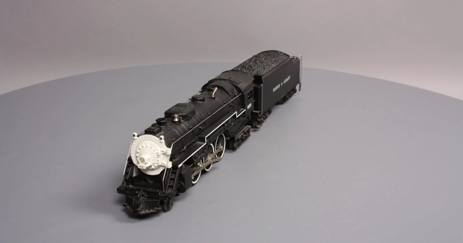 Lionel 6-18042 O Gauge B&A Hudson 4-6-4 Steam Locomotive & Tender #618 w/RS II EX/Box - Image 8
