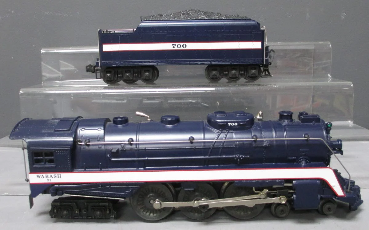 Lionel 6-18046 O Gauge Wabash Hudson 4-6-4 Steam Locomotive & Tender #700 LN/Box - Image 3