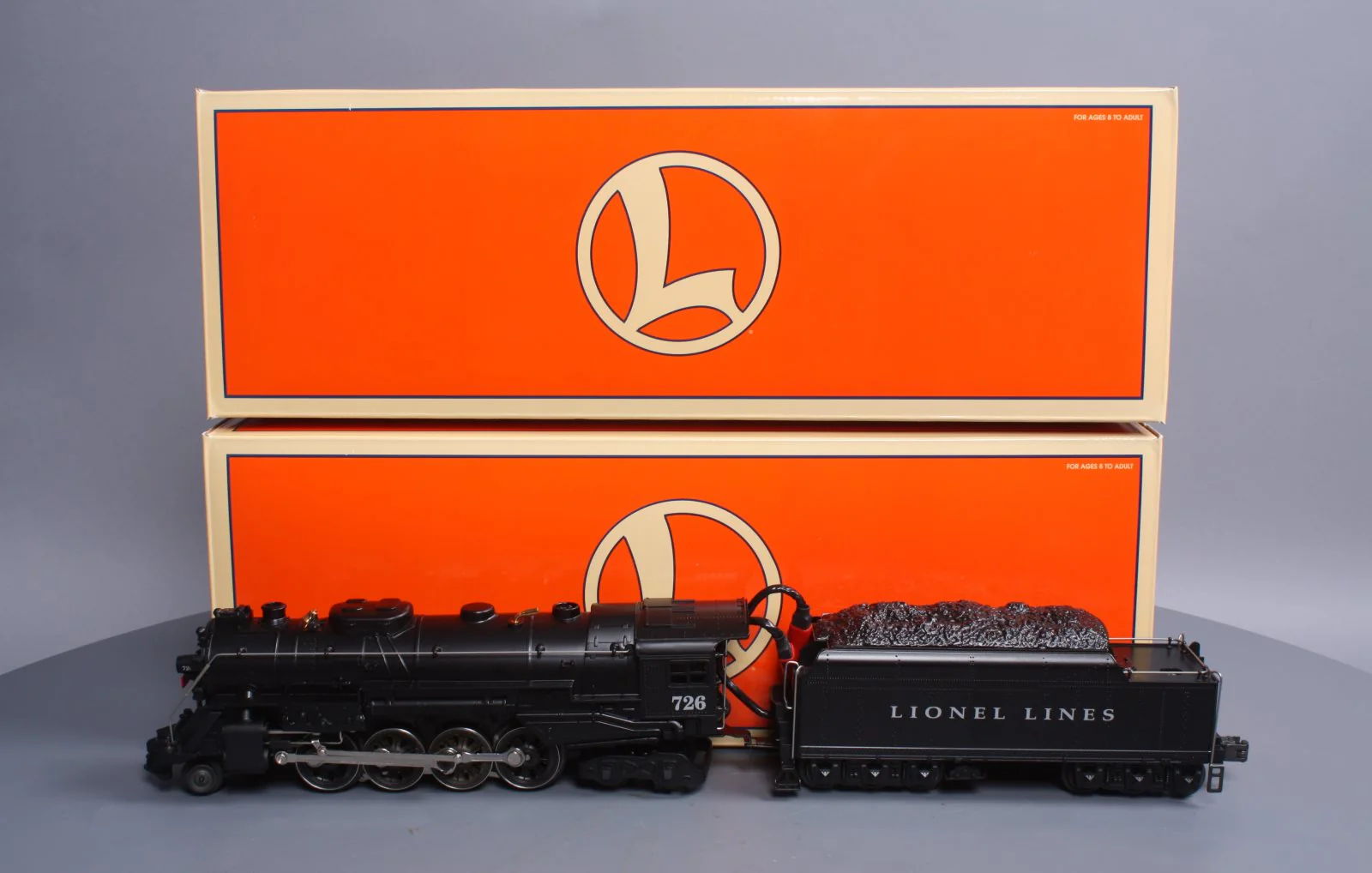 Lionel 6-18053 O Gauge Century Club Berkshire 2-8-4 Steam Loco & Tender #726 LN/Box