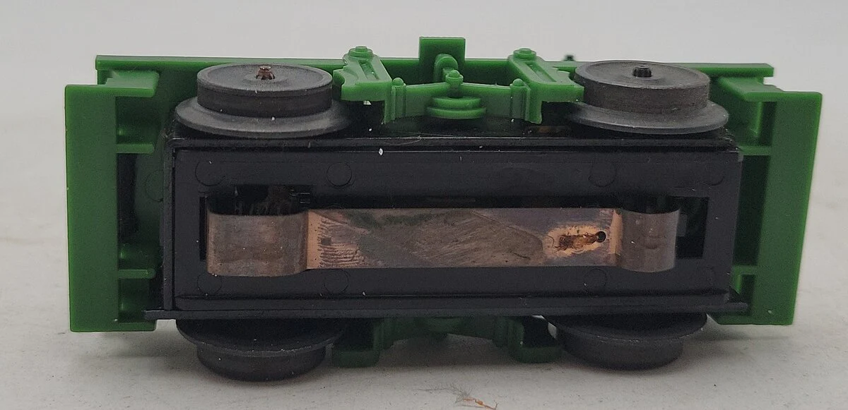 Lionel 6-18403 O Gauge Operating Santa Hand Car - Green EX/Box - Image 4