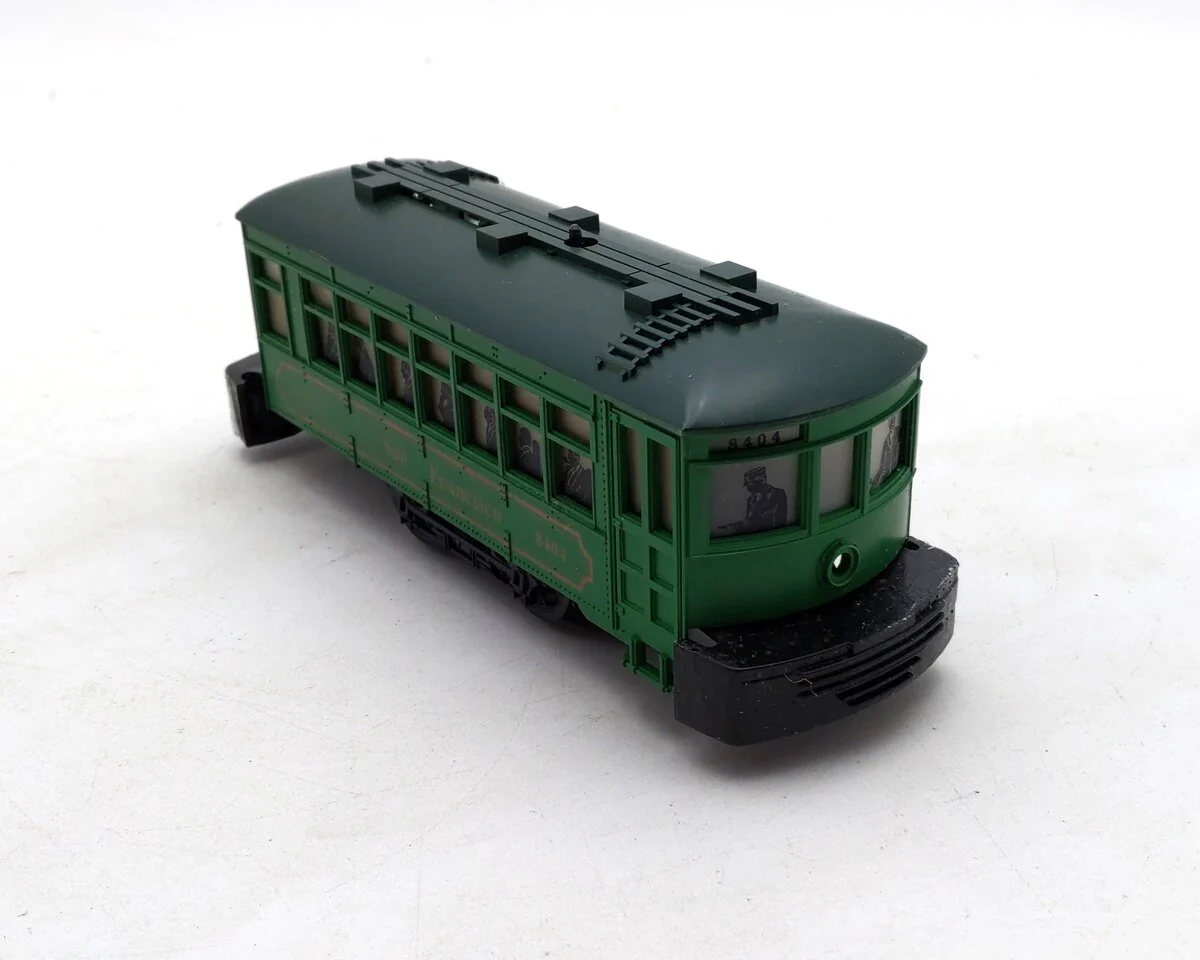 Lionel 6-18404 O Gauge San Francisco Green Trolley Car VG - Image 3