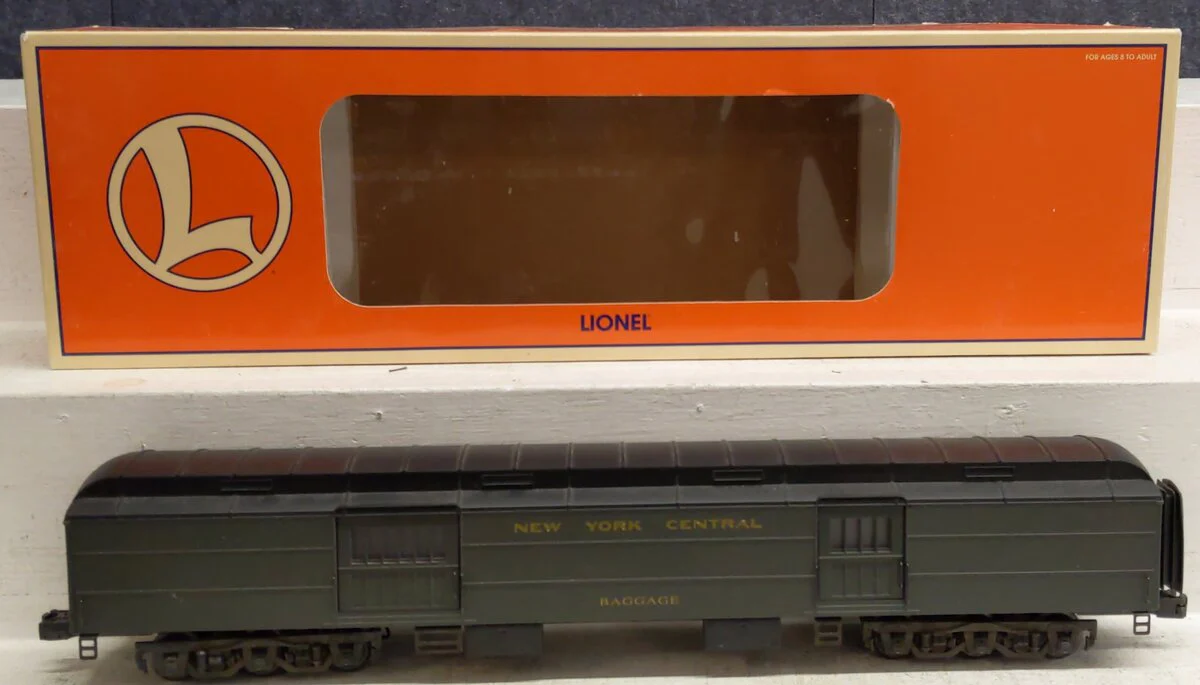 Lionel 6-19056 O Gauge New York Central Pullman Heavyweight Baggage Car EX/Box